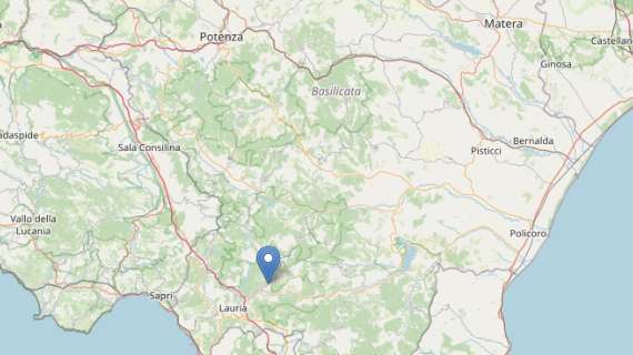 Due lievi scosse di terremoto in provincia di Potenza