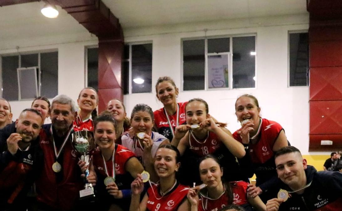 La PM Volley Potenza concede il bis: le rossoblù vincono la Coppa Basilicata!