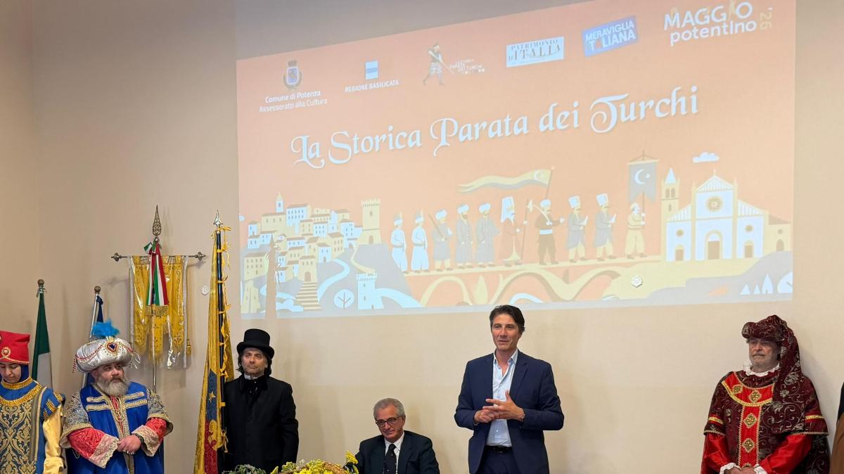 Potenza, presentata la Storica Parata dei Turchi 2026
