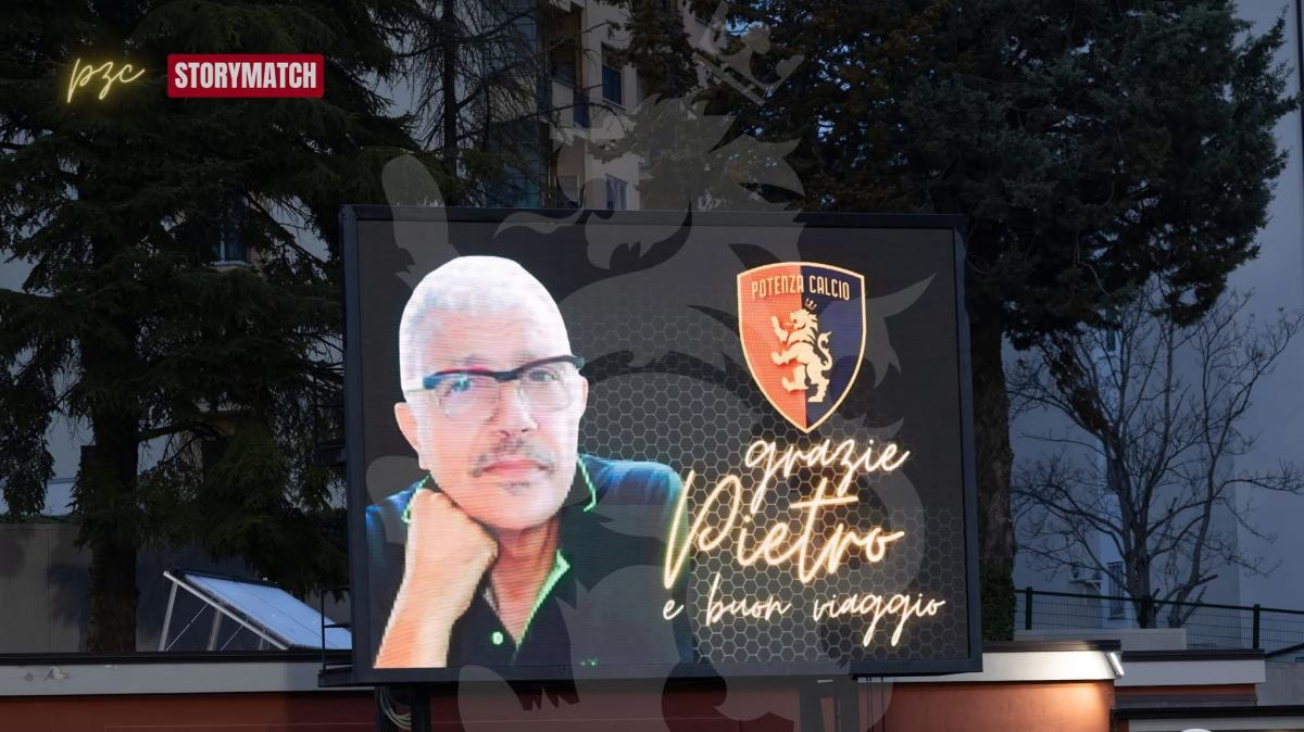 Anche il Potenza ha voluto ricordare Pietro De Angelis