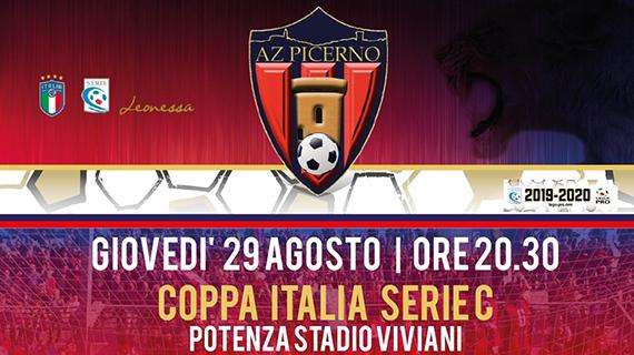 Coppa Italia Serie C, le informazioni per Picerno-Bisceglie