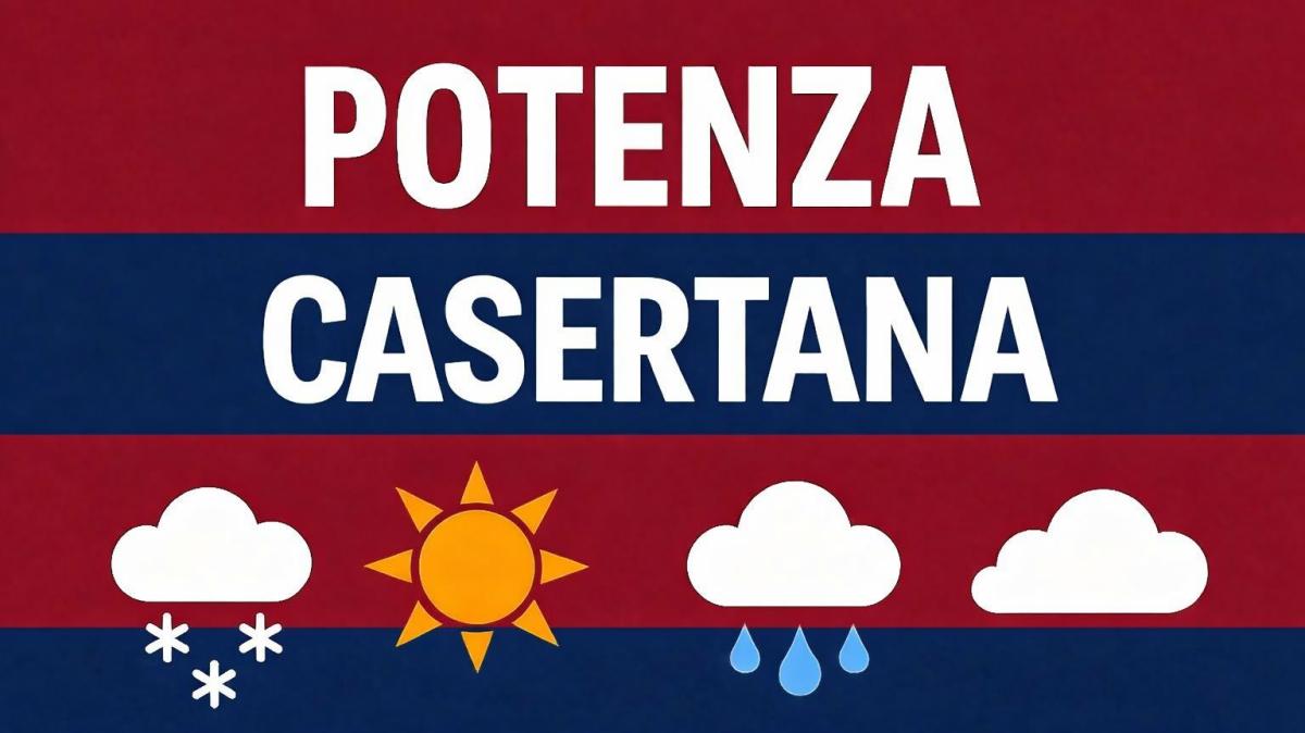 Potenza-Casertana: previsioni meteo al "Viviani"