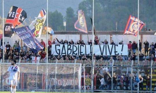 I tifosi del Potenza ricordano Gabriele Sandri...