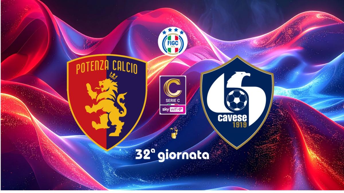 POTENZA-CAVESE, le formazioni ufficiali