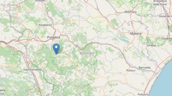 Scossa di terremoto nel potentino