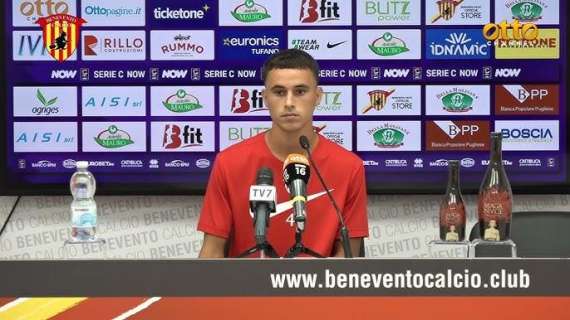 Prisco difensore Benevento: "Contento per il mio goal ma contro il Potenza non meritavamo di perdere"