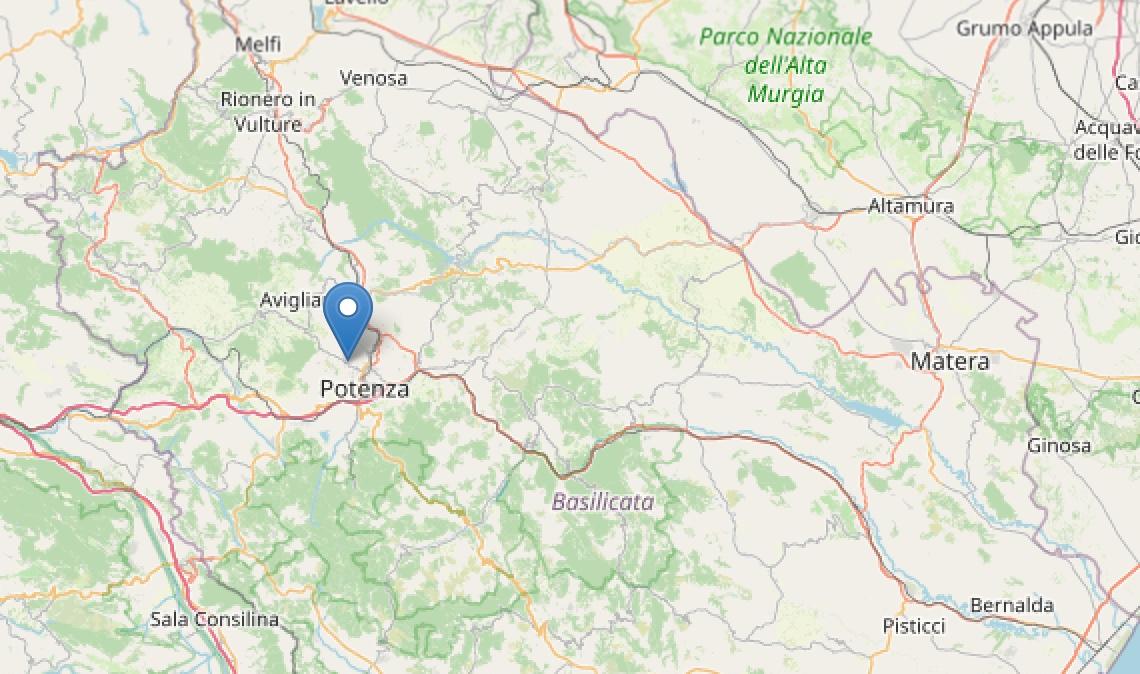 Nella notte lieve scossa di terremoto a Potenza