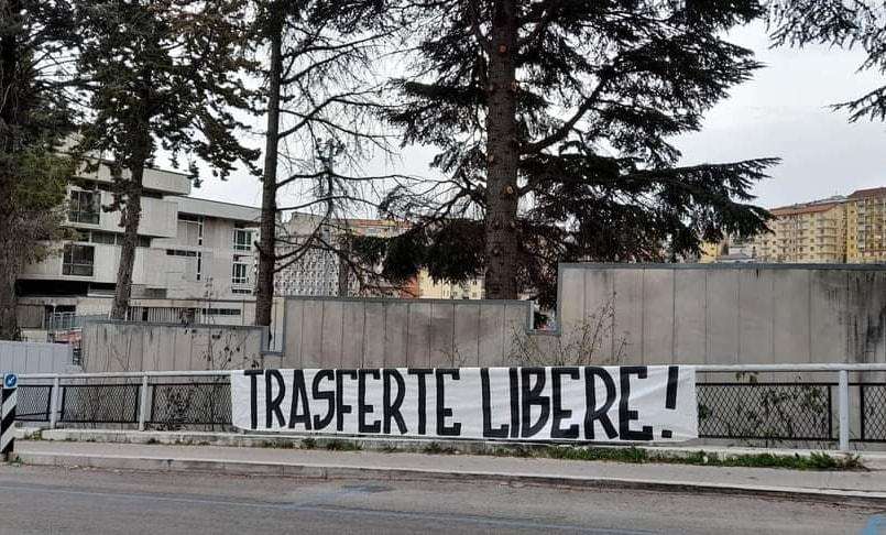 Potenza - Taranto, divieto di trasferta per i tarantini, la solidarietà dei tifosi potentini
