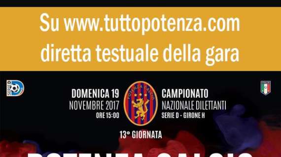 Live TTP Potenza-Gravina: 3-3 (finale)