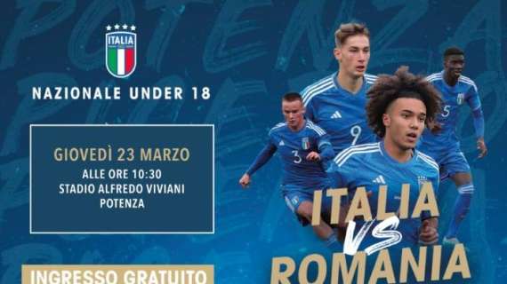 Prosegue la preparazione della Nazionale U18 in vista della Romania