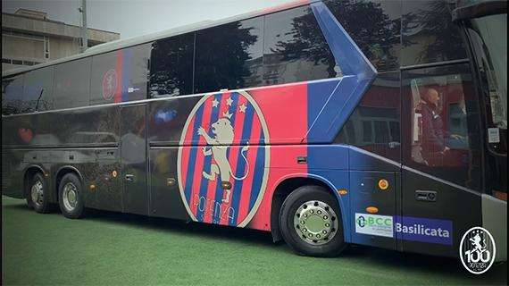 Anche il Potenza Calcio ha il "suo" autobus personalizzato