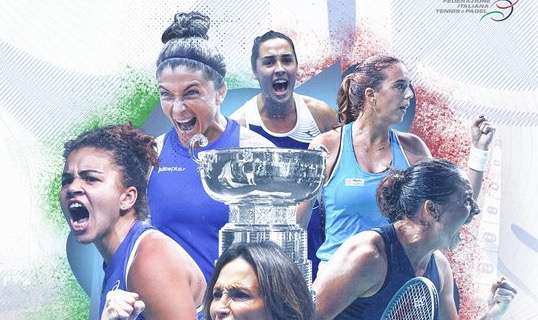 Tennis, ancora un trionfo dell'Italia le azzurre vincono la Billie Jean King Cup