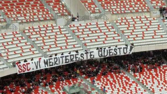 A Bari i tifosi sono in rivolta contro la loro società targata De Laurentiis