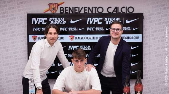 Benevento, il giovane portiere Nunziante classe 2007 rinnova il suo contratto con il club sannita