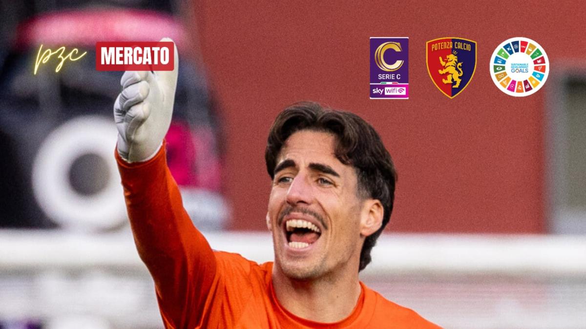 Potenza, ha rinnovato il portiere Cucchietti