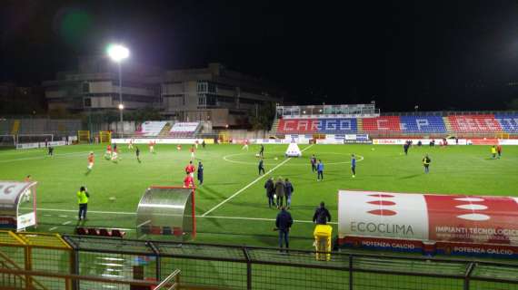 POTENZA - CASERTANA 2-2, il tabellino