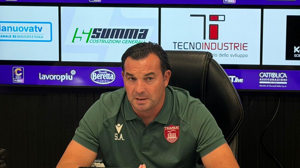 Trapani, mister Aronica dopo la sconfitta di Potenza: "Due episodi ci hanno negato il risultato che meritavamo’”