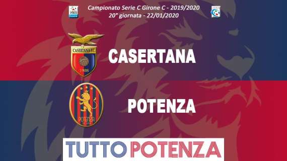 Casertana-Potenza live su TuttoPotenza!