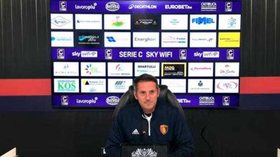 Potenza, l'allenatore De Giorgio: "Con l'Altamura sarà una partita difficile, ma dobbiamo dare continuità ai risultati"