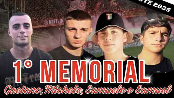 A Foggia Primo Memorial dedicato a  Gaetano, Michele, Samuele e Samuel