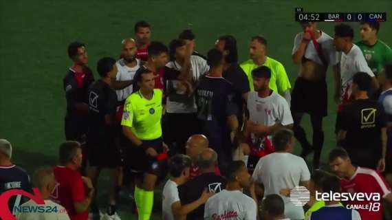 Da festa a caos: a Molfetta il triangolare finisce tra rissa e polemiche