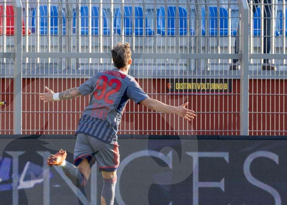 Potenza, finale di stagione a rischio per l'attaccante Nicolò Bruschi