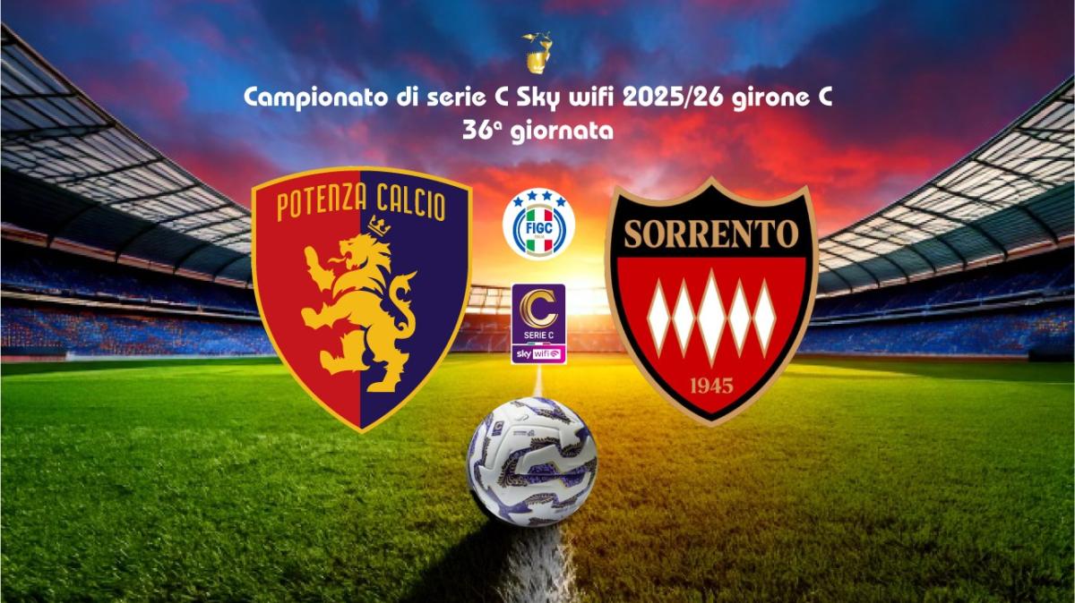 LIVE. Potenza-Sorrento 3-0