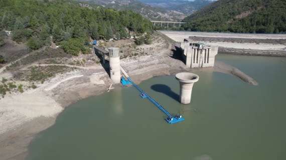 Pioggia in arrivo, fa il pieno la diga del Camastra?