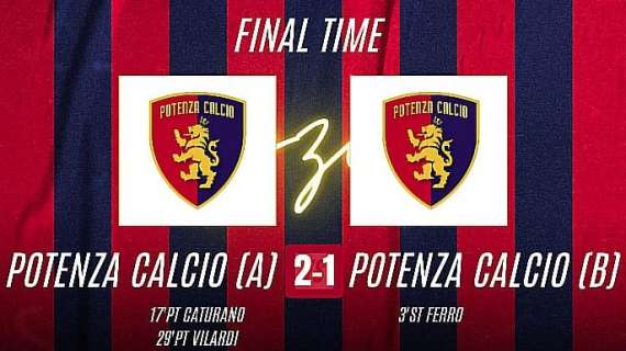 Allenamento interno Potenza A-Potenza B 2-1