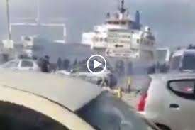 Ecco il video degli scontri tra catanesi e cosentini ieri a Messina...