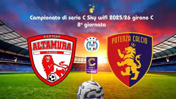 TEAM ALTAMURA-POTENZA 2-2. Rossoblù incapaci di gestire il doppio vantaggio