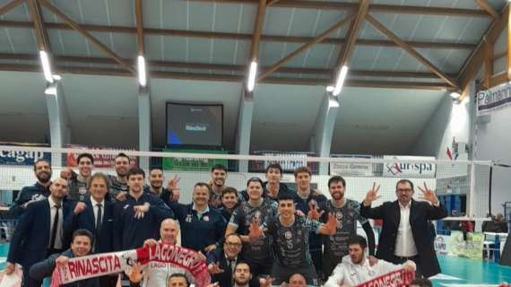 Volley A3, per la Rinascita Lagonegro arriva la decima sinfonia