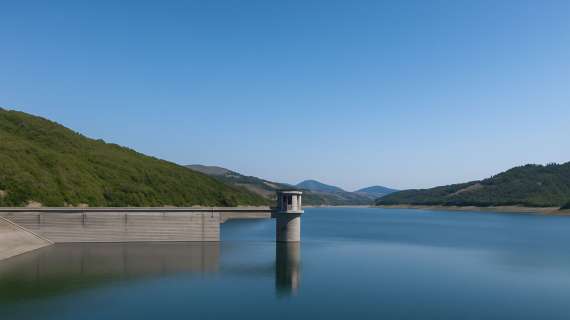 Diga della Camastra, il livello dell'acqua torna a calare: nuova allerta in vista dell'autunno?