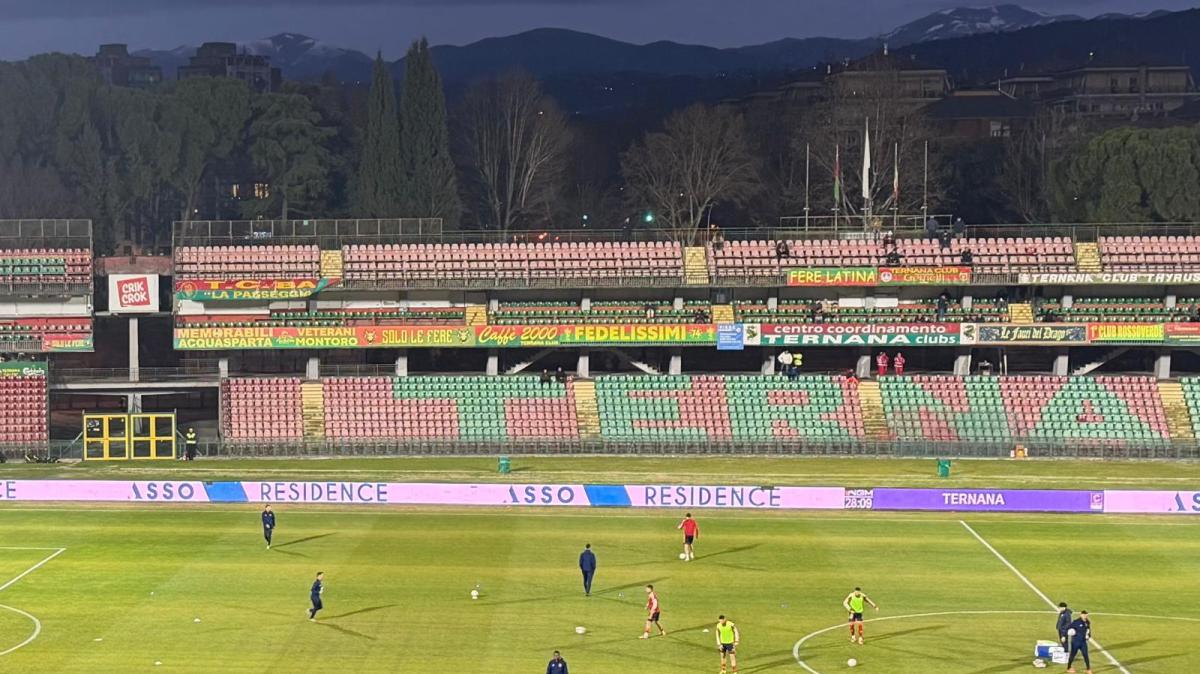 Ecco quanti spettatori hanno assistito al match di Coppa Italia Regionale Trenitalia tra Ternana e Potenza