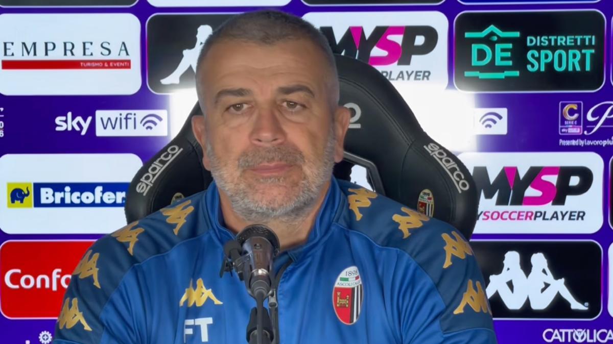 Ascoli, mister Tomei: "Sono contento della prestazione, il Potenza..."