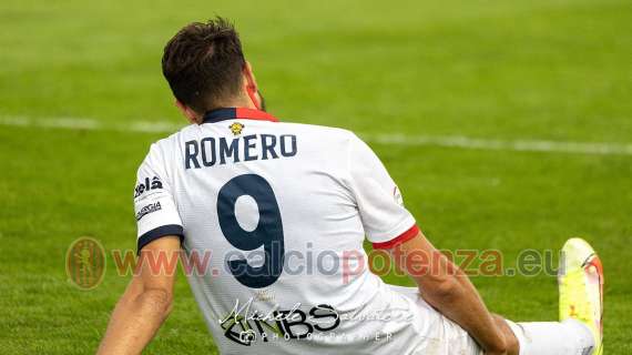Potenza, Romero è out per la trasferta di Avellino