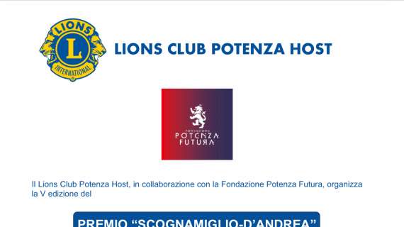 AL VENOSINO GIANCARLO VIGLIONE (FIGC) LA V EDIZIONE DEL PREMIO LIONS "SCOGNAMIGLIO-D'ANDREA"