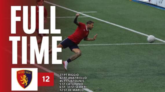 Finisce 12-0 l'allenamento del Potenza con il san Cataldo