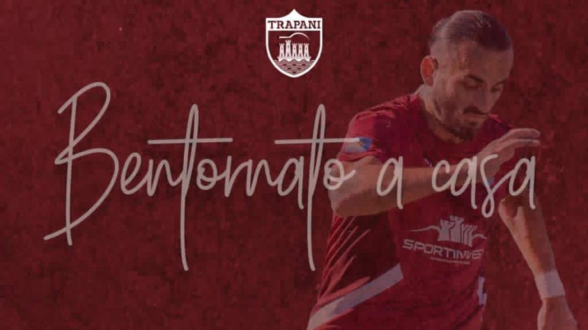 È sempre calciomercato: il Trapani ufficializza un nuovo attaccante!