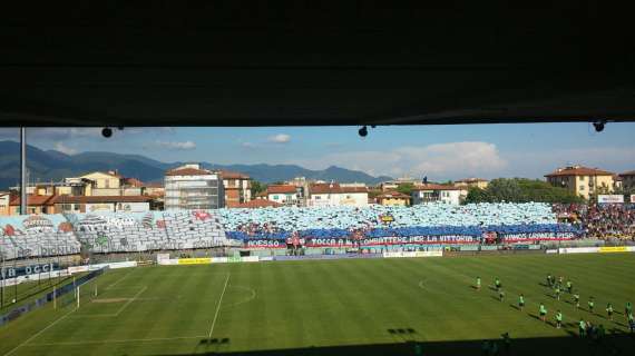 La Carrarese non ha lo stadio a norma, ecco dove i toscani giocheranno le loro partite in Serie B