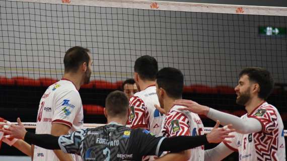 Volley A3, Rinascita Lagonegro sconfitta con rimpianti contro la capolista