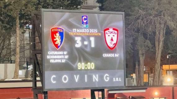 Potenza-Team Altamura 3-1: video, gol e highlights