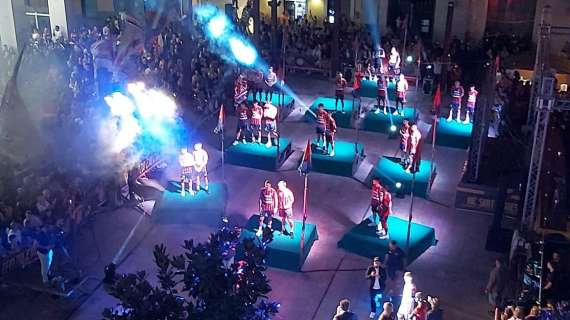  Il Potenza si è presentato alla città nello scenario di Piazza Mario Pagano