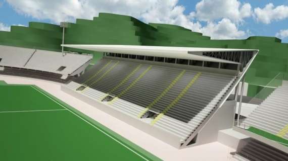 La Casertana ha presentato il progetto per il nuovo stadio.
