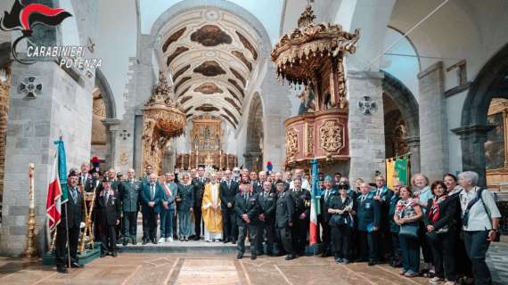 Ieri, solenne cerimonia nel 35° anniversario del sacrificio del brigadiere Antonio Cezza, medaglia d'argento al valor militare alla memoria