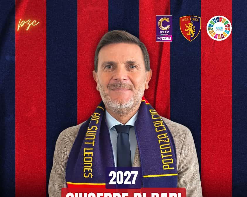 Ufficiale: Potenza, Giuseppe Di Bari è il nuovo ds