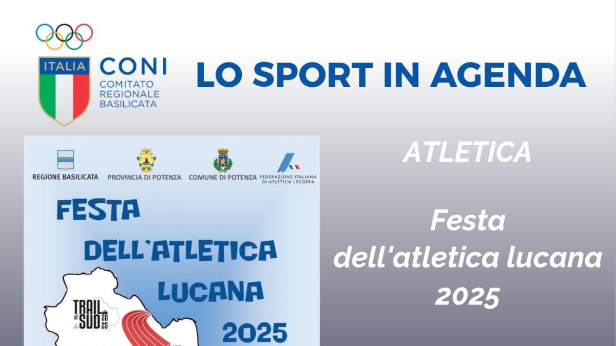 È tutto pronto per il Gran Galà della Fidal Basilicata che si terrà domani sera a Potenza