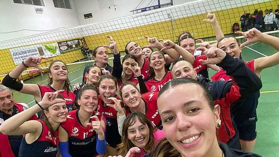 Volley Serie D, la PM Gruppo Macchia Potenza festeggia la promozione in C