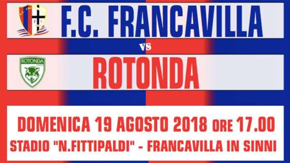 Coppa Italia Serie D, Francavilla e Rotonda in campo domenica
