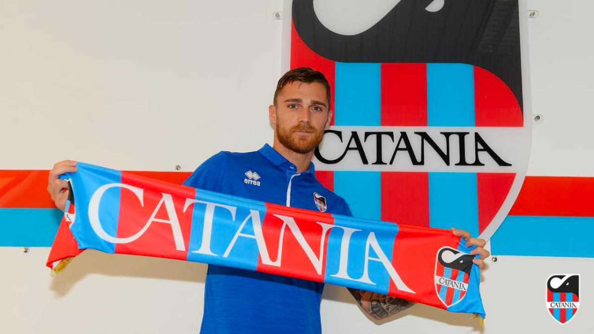 Michele Rocca centrocampista Catania